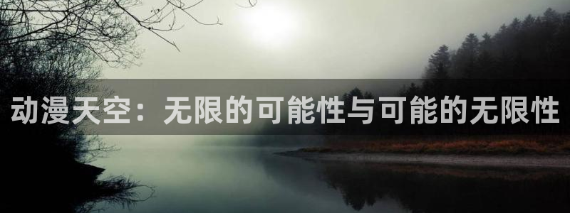 age动漫》：动漫天空：无限的可能性与可能的无限性